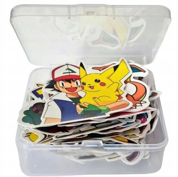 DWA segregatory pokemon na karty + naklejki GRATIS