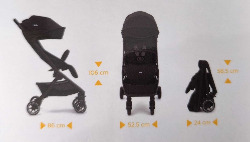 Carrinho bebé Joie pact travel system em óptimo estado, com pouco uso