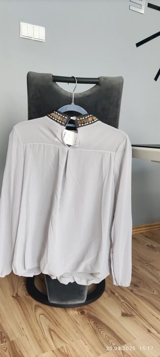 Szyfonowa bluzka damska rozmiar M