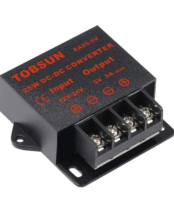 Regulator napięcia 12V/24V do 5V 12V do 5V 24V do 5V 3A 5A 10A 15A DC