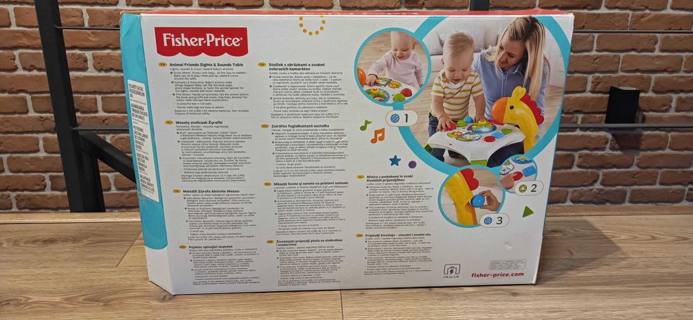 Fisher Price - interaktywny stolik zabawka