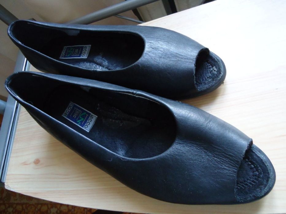 Туфли балетки  босоножки Экко ECCO р. 40 на неширокую ногу