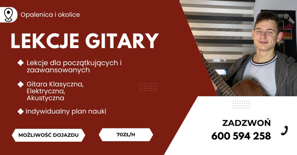 Lekcje gry na Gitarze