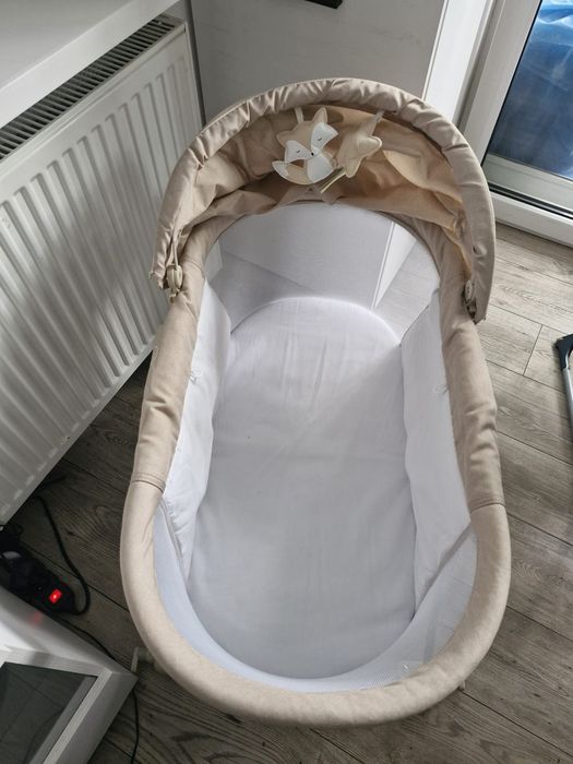 Kinderkraft leżaczek-łóżeczko beżowy