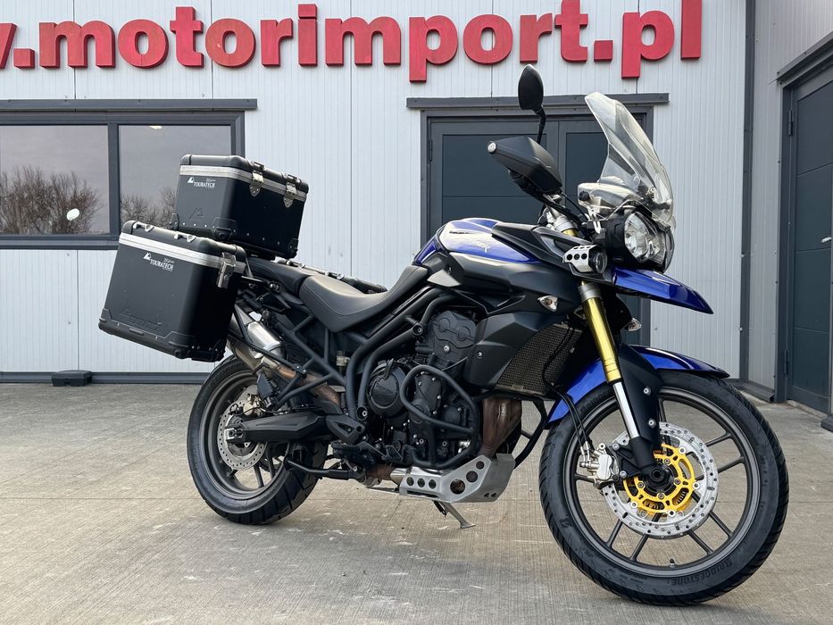 Triumph Tiger 800 abs kufry max wersja