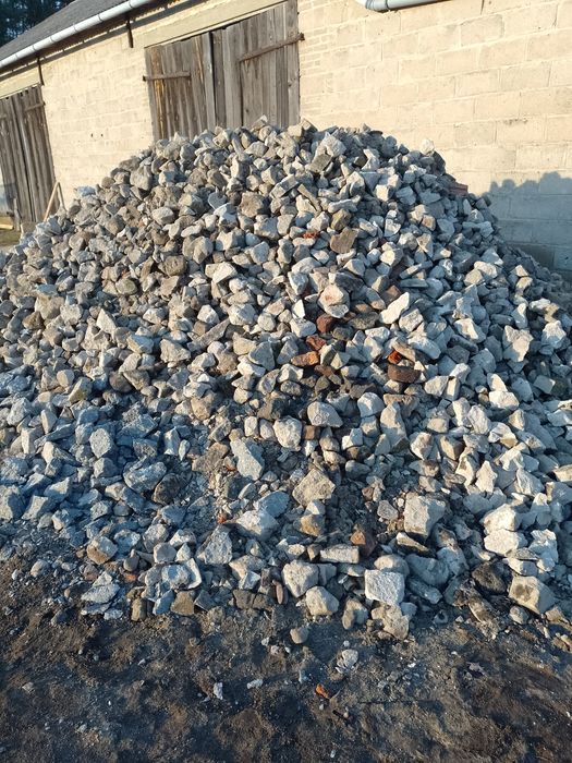 Gruz betonowo ceglany kruszony