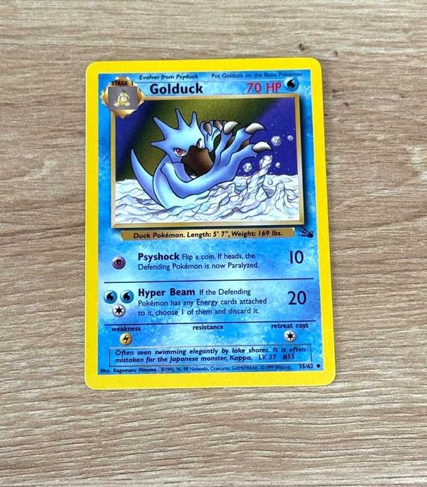 Fossil Cartas Originais Pokémon TCG WOTC - ING