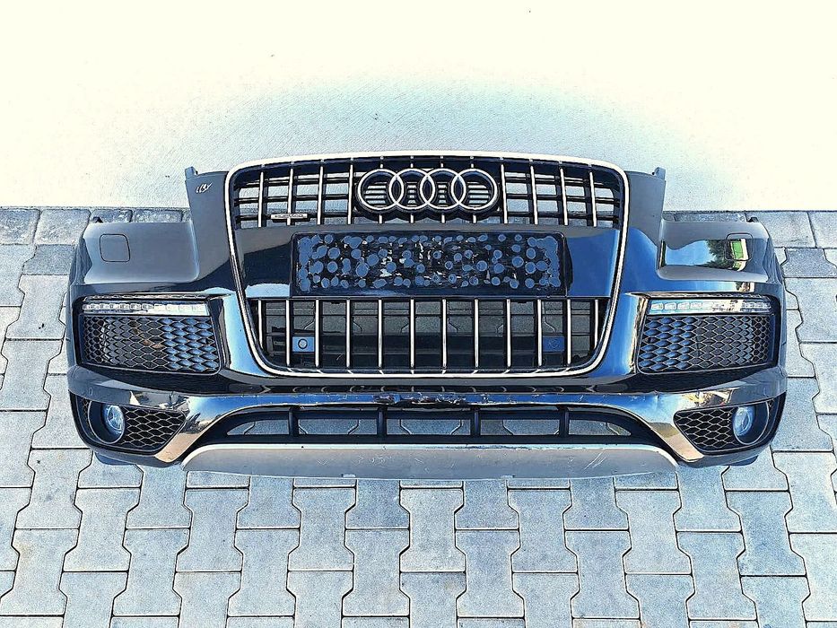 AUDI Q7 4L LIFT 09-15R ZDERZAK S-LINE PRZOD PRZEDNI LC9X 3.0