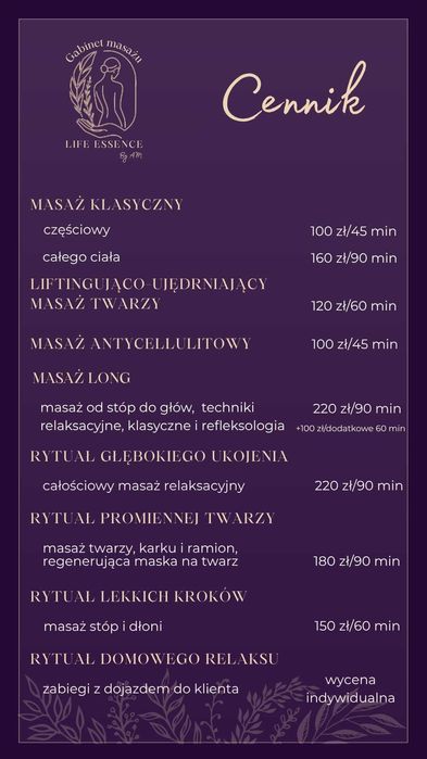 Korugi masaż relaks lifting