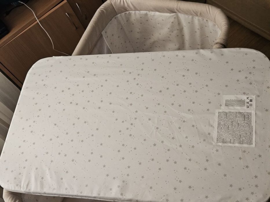 Дитяче ліжко Luna Carrello Silk Beige