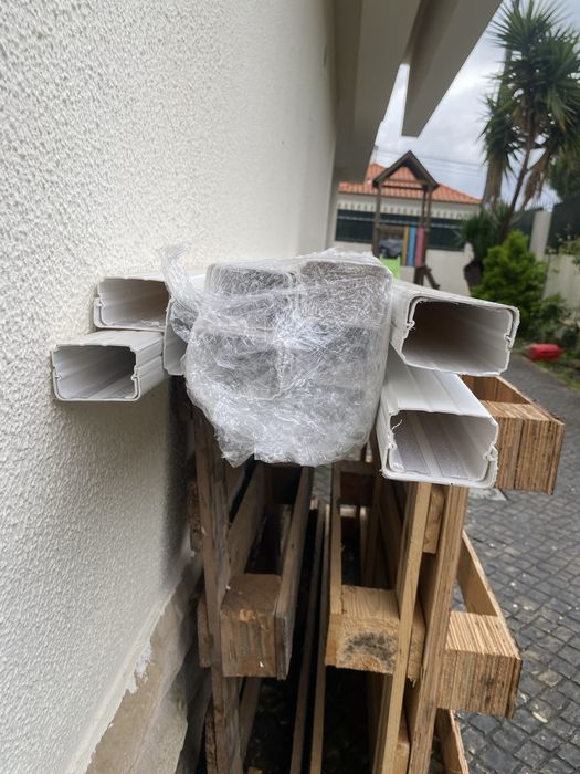 Calha tecnica PVC 40x60mm Shhneider NOVAS