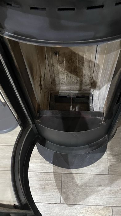 Kominek koza ab obrotowa 360 stopni + mlynarka i odkurzacz