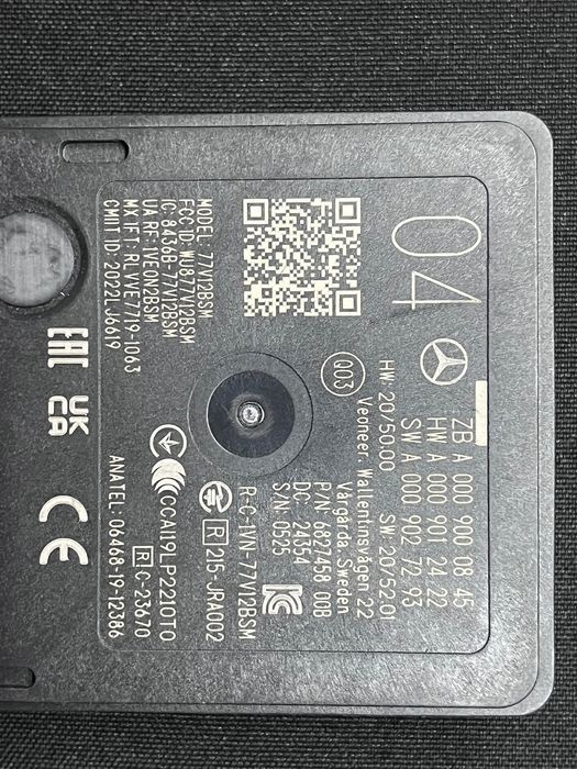 Módulo Radar Mercedes-Benz Original Novo