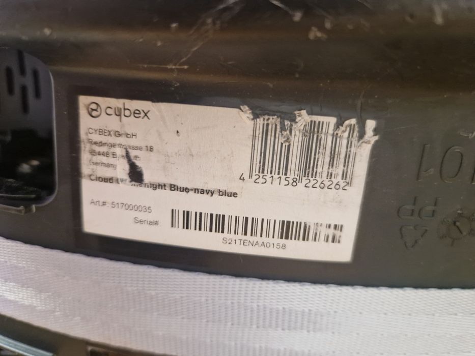 Cybex nosidełko cloud Q z bazą isofix