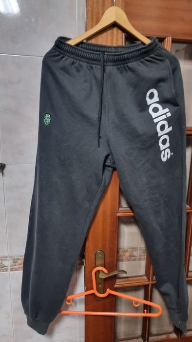 Calcas de fato treino  anos 90 peca rara. Adidas  sporting.