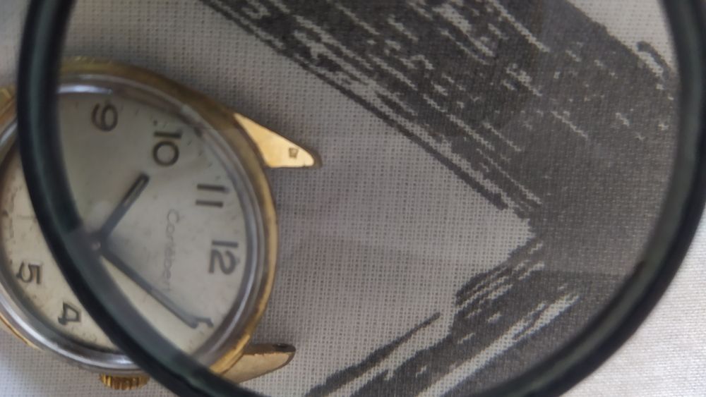 Relógio mecânico Cortebert plaquet 10g