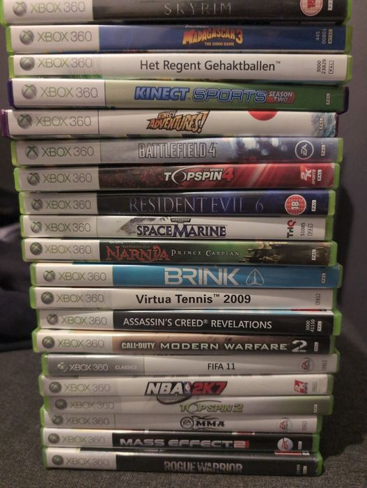 Lote jogos xbox.