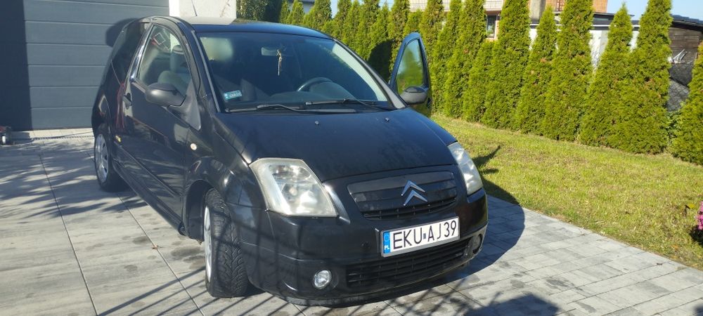 Citroen C2 czarny 2007