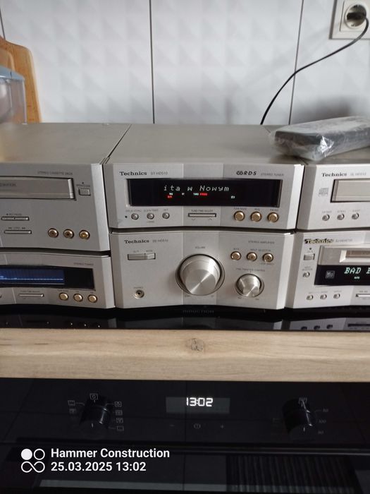Mega Unikat Technics  HD510-MD710 jedyna taka Pasmo widma oryg. pilot jedyna taka