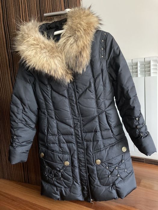 Casaco de penas quente