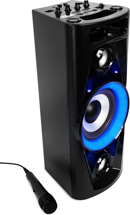 Zestaw karaoke Reflexion PS07BT Bluetooth Radio USB AUX mikrofon Nowe!