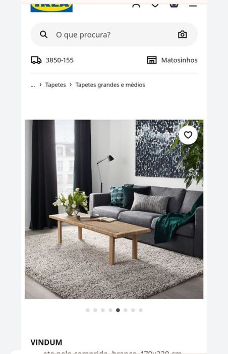 Tapete Ikea bom estado