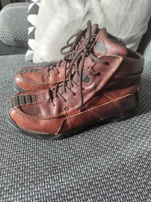Buty męskie trzewiki trapery 45 skóra naturalna ocieplane