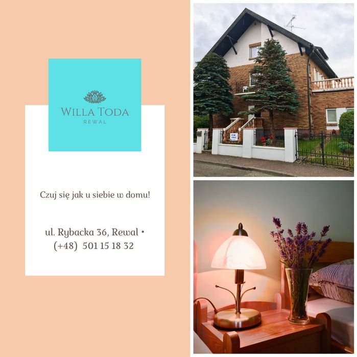 Wolne pokoje Willa Toda REWAL