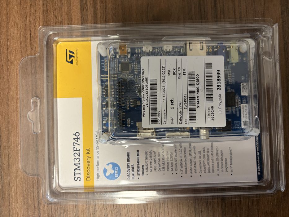 STM32F746 Discovery Kit
