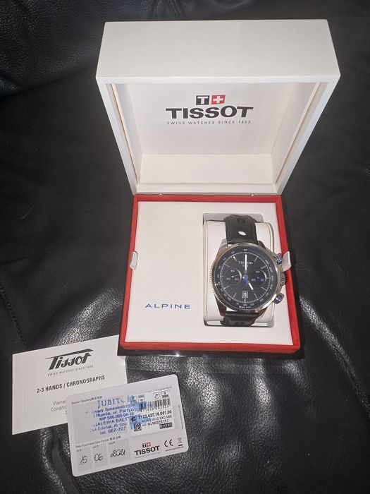 Zegarek Tissot Alpine on Board męski T123.427.16.051.00