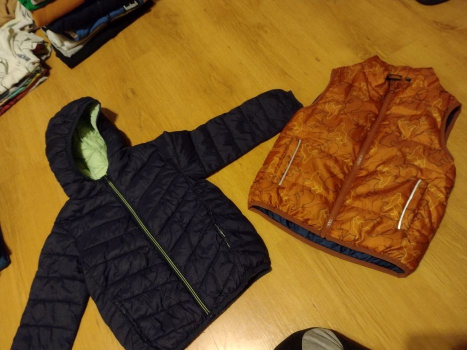 Paka ubrań 110 chłopięce