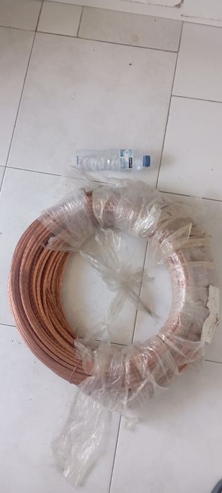 Venda cabo nu 50mm. de cobre 100 metros