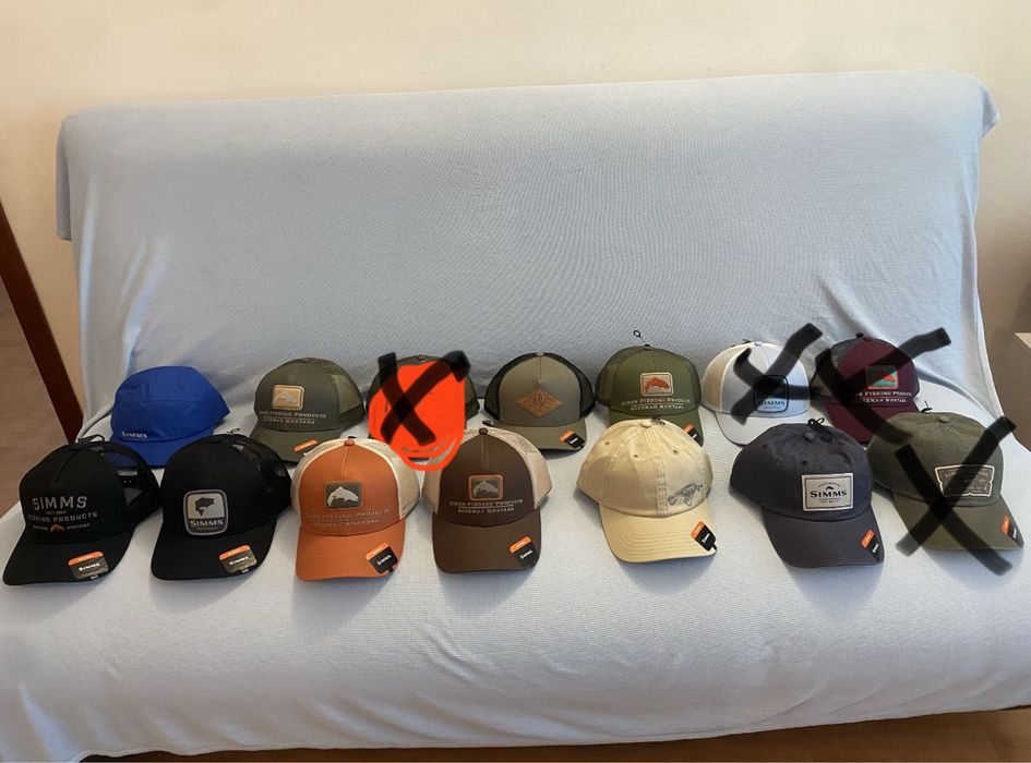 Нові кепки    simms ,varivas ,daiwa