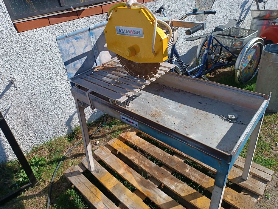Przecinarka do kostki brukowej betonu ammann