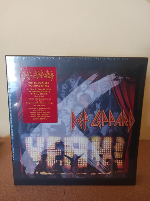 DEF LEPPARD Discografia Vinil NOVO