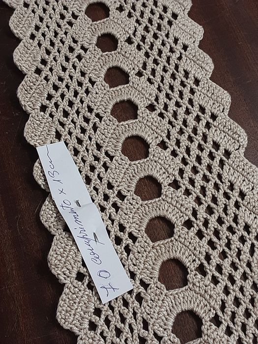 Panos em croché 1 € cada foto estado novo