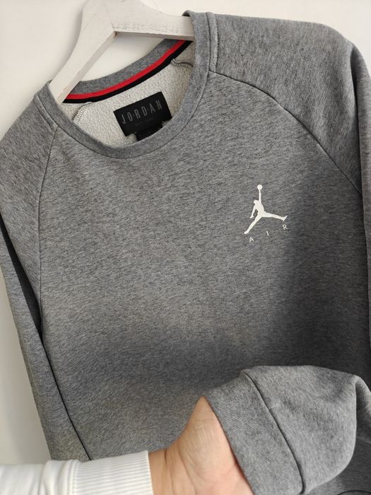Nike Air Jordan bluza sportowa męska logowana bawełniana L