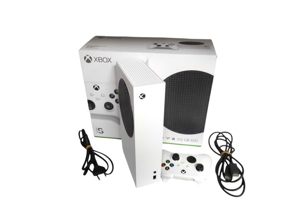 Konsola Xbox Series S EP2/10061/512GB Pad Pudełko NaGwarancji BDB Stan