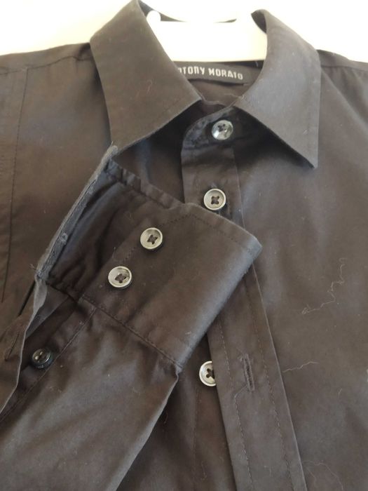 Camisa preta criança Antony Morato tamanho seis