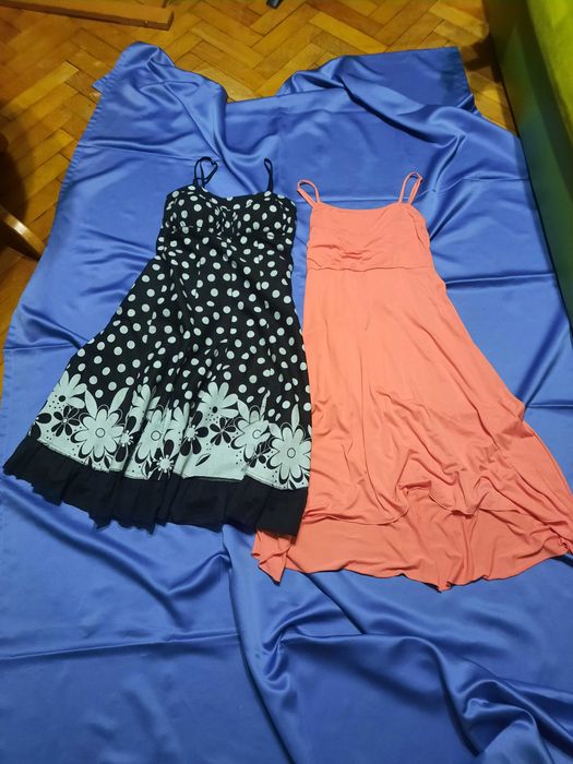 2szt. sukienki z serii Duo bawełna i wiskoza