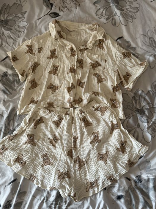 Піжама мусоінова з ведмедиками