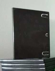 Capa de DVD preta