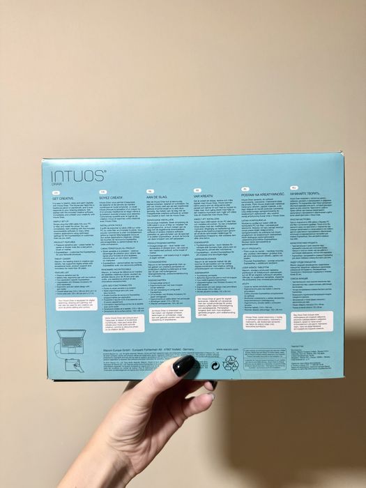 Tablet graficzny Wacom Intuos Draw Small Mint Blue