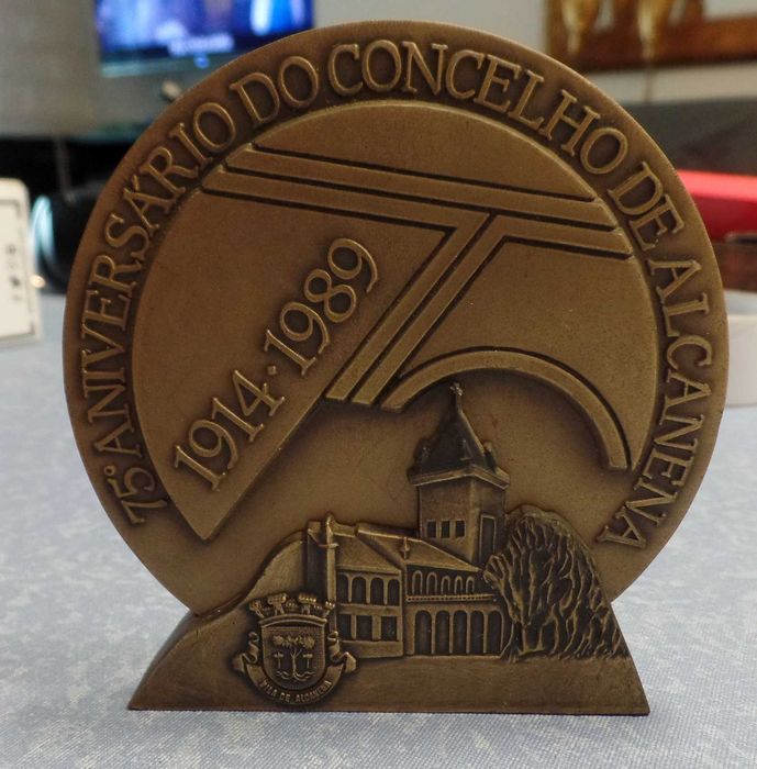 Medalha Comemorativa 75º Aniversário Alcanena (895)