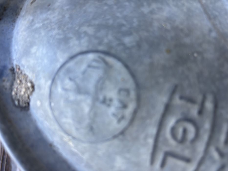 Konewka ocynk stara 12,5 L