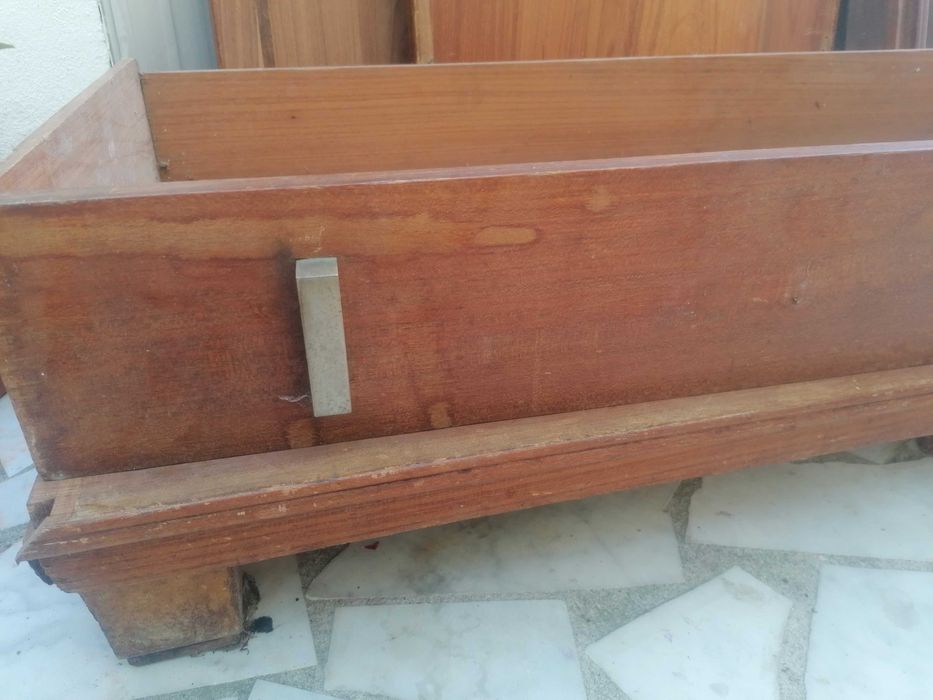 roupeiro antigo tipo arte nova  (desmontado)