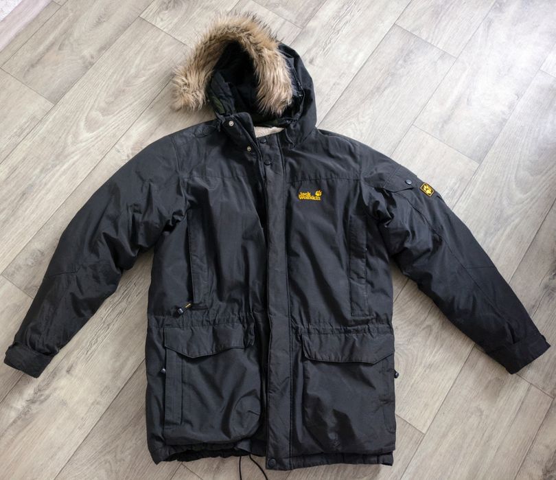 куртка пуховик (парка) мужская jack wolfskin