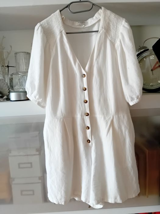 biały lniany kombinezon marki Accessorize  London  xl