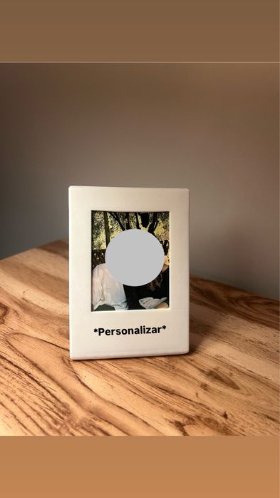 Moldura de Fotos Estilo Polaroid 3D - várias cores