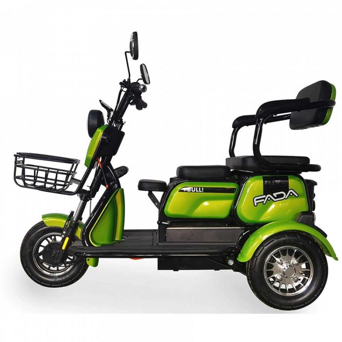 Электроскутер трехколесный Электротрайк 1100W Електричний скутер